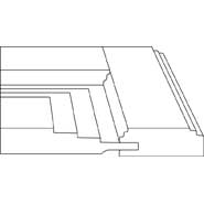 3D profile for Canyon 3/4" door.