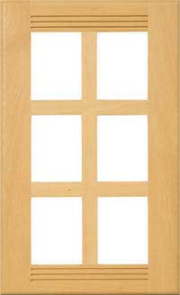 Pueblo 3/4" French Lite Door