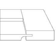 3D profile for Dalton 3/4" door.
