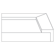 3D profile for Quincy (84) door and drawer front