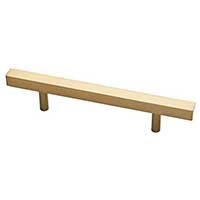 Square bar Pull 96mm Champagne Bronze 
