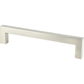 Square Pull 128mm Brushed Nickel
