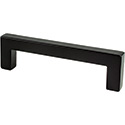 Square Pull 96mm Black