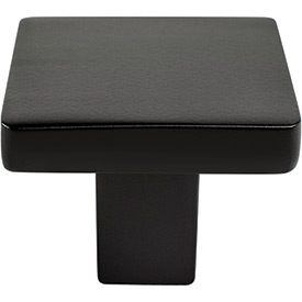 Square Knob Black
