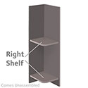 Knick Knack Right Shelf 3/4" - 939