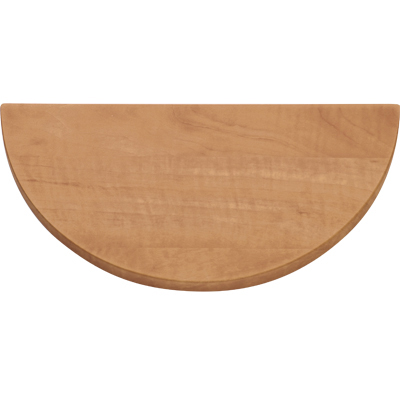 Semi circular wooden shelf hotsell