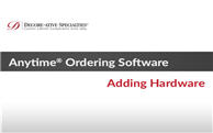 Anytime® Online Account Management - Adding Hardware