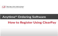 Anytime® Online Account Management - How to Register with ClearPay