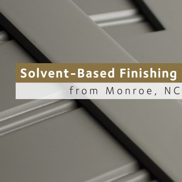 Solvent-Based Finishing